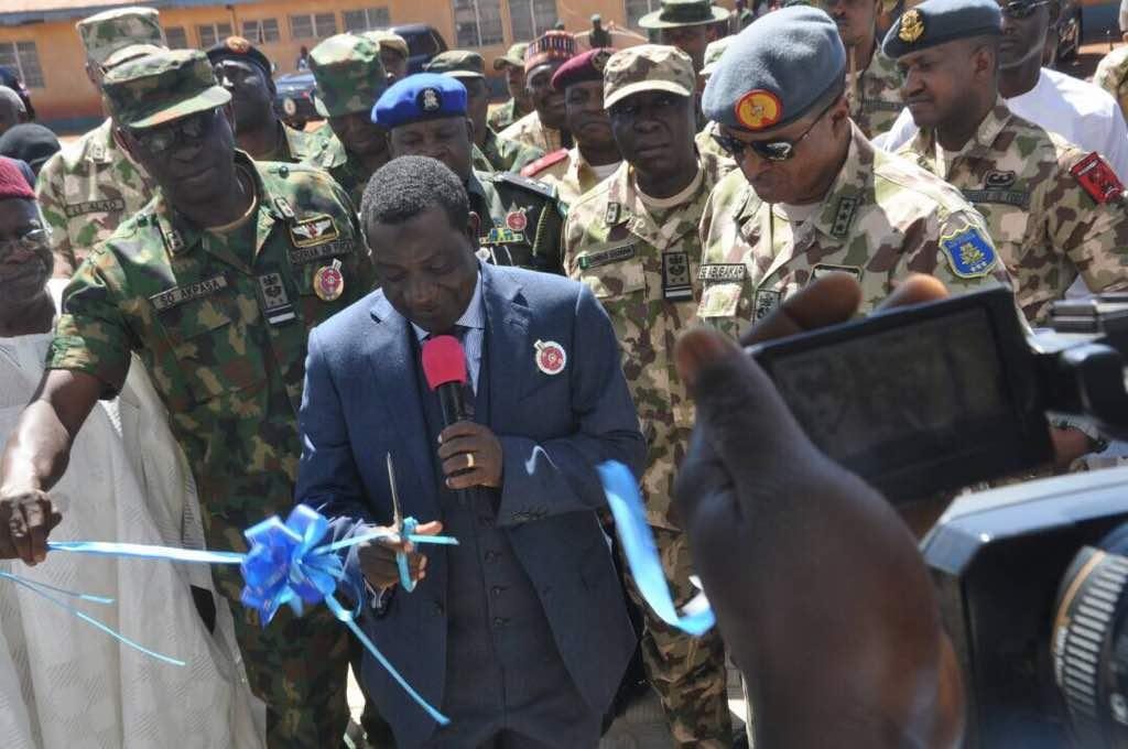 NAF  Immortalizes Victim of Insurgency; Commissions New Hostel at Airforce Girls Comprehensive School Jos.