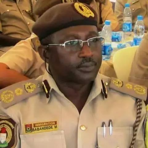 Babandede, Comptroller of Immigration