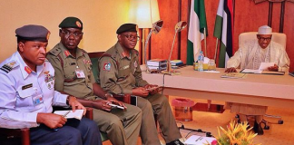 2019 Elections: What Buhari Discussed With Security Chiefs In Closed Door Meeting