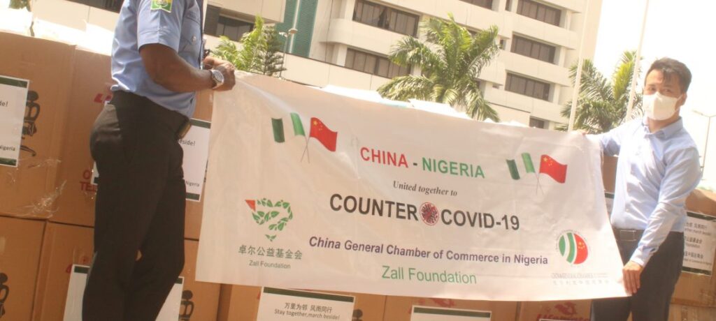 COVID-19: China Donates PPEs to Nigerian Police Force