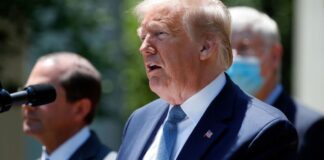Trump says he went to underground bunker Friday but only to “inspect” it