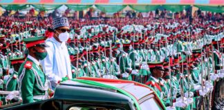 NDA Passing Out Parade: Buhari expresses full confidence in military’s ability to combat terrorism, banditry, other crimes