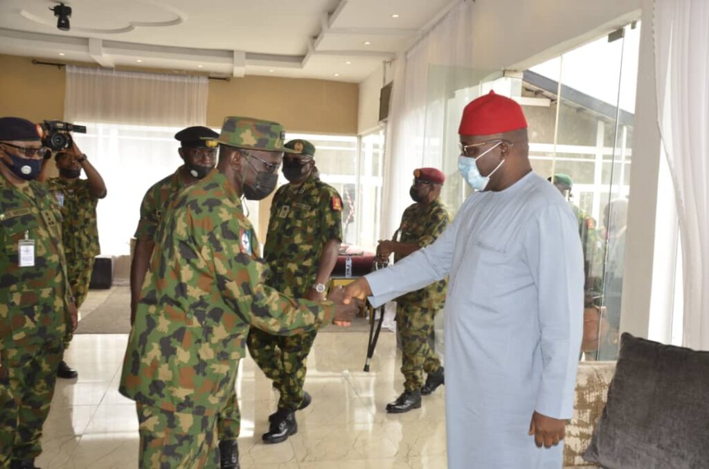 Gen Iraboh takes security parley to South East, says military in forefront of redressing security threats
