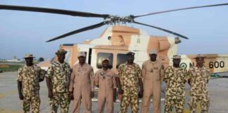 War on Terror: Theatre Commander visits troops in the frontline, assures them that gallantry will be rewarded