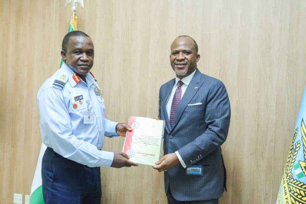Air Force Chief receives Panel report on crashed NAF aircraft that killed Gen Attahiru, others