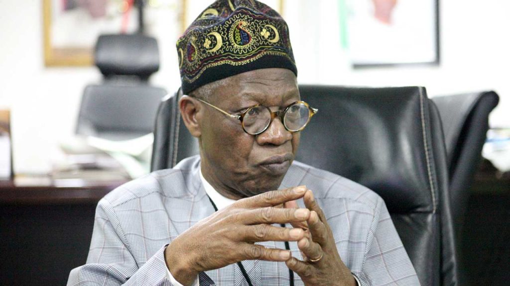 Lai Mohammed Scores Buhari Government High On Security, ICT, Infrastructure, Others In 2021
