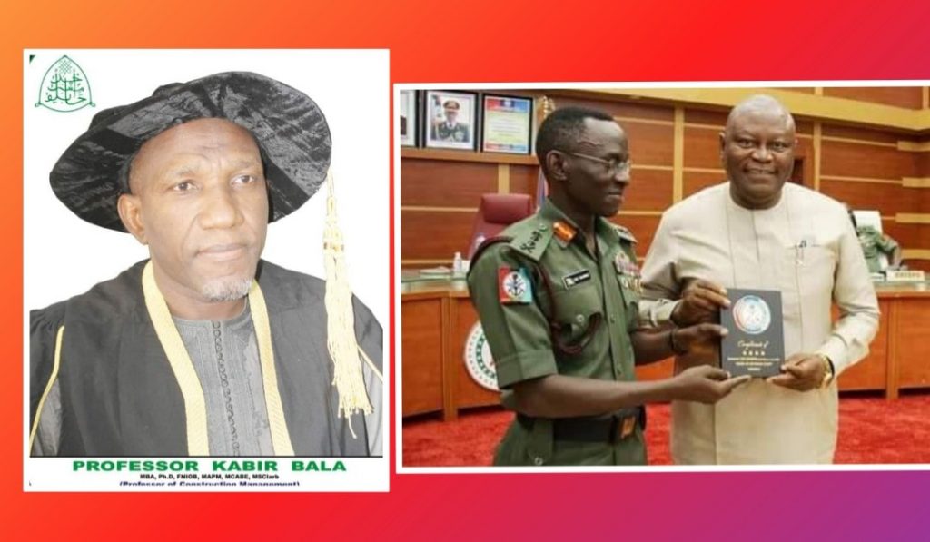 Worthy Ambassador: ABU Vice Chancellor Congratulates Defence Minister’s Aide over CDS Award
