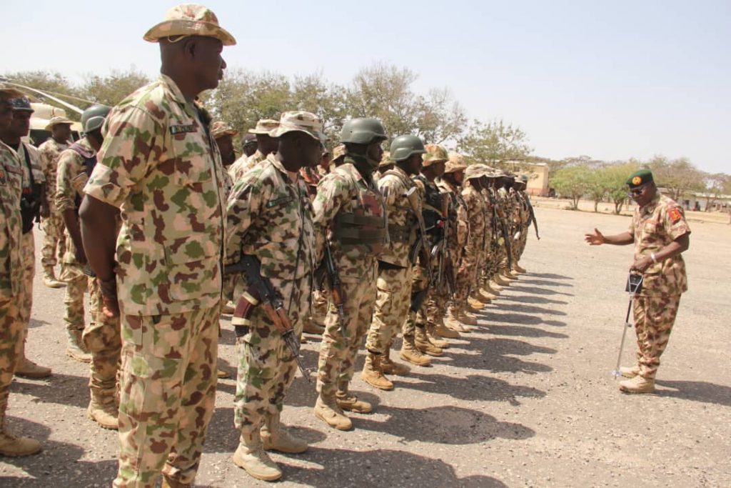 Army Chief back in North East, tours Theatre of Operations
