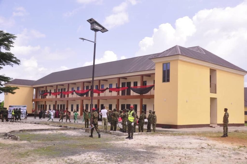 Personnel welfare in front burner as COAS commissions accommodations for soldiers in Port Harcourt barracks
