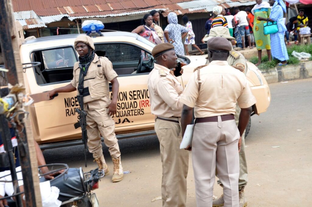 Mob attack customs, military team in Agbara, soldier rescued