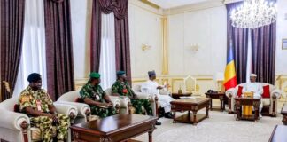 Chad-Nigeria: High-level delegation led by NSA Nuhu Ribadu meets President Déby