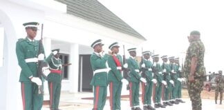 COAS Charges Depot NA Osogbo on Training Excellence During Maiden Operational Visit