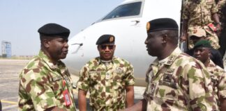 COAS Shaibu Storms Maiduguri, Orders Total Wipeout of Insurgents in Renewed North East Offensive
