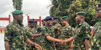 NACOLM Students Visit 2 Division Headquarters, Ibadan — GOC Reiterates Importance of Logistics Training