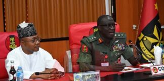 COAS Reaffirms Tougher Offensive Against Criminal Networks as Kogi Governor Visits Army Headquarters
