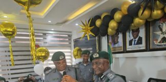 CUSTOMS COMPTROLLER GAMBO IYERE ALIYU WHO REJECTED $50,000 BRIBE TAKES HELM AT FOU ZONE A