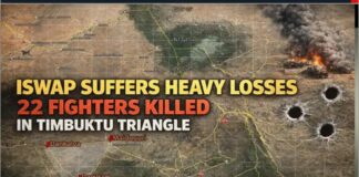 ISWAP suffers heavy losses in Timbuktu Triangle, lost 22 fighters in encounter with troops