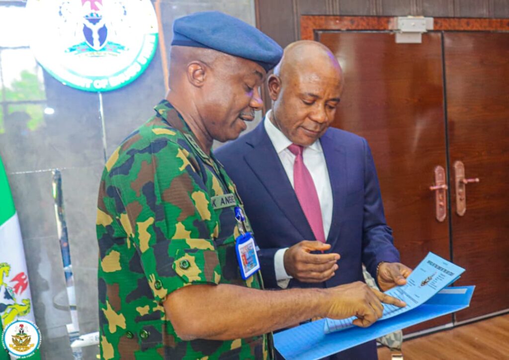 CAS Strengthens NAF Operational Readiness, Deepens Strategic Ties with Enugu State