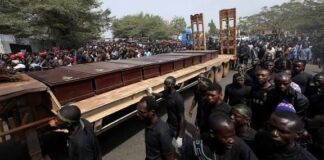 Police exhume seven bodies over Yelwata killings, as part of the Presidential Medical Delegation Investigation in Benue