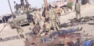 63 terrorists’ bodies recovered after failed attack on Malam Fatori