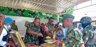 COAS hosts Eid-el-Fitr luncheon to boost troop morale in Plateau