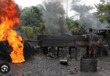 Troops and Tantita operatives arrest 2 suspected oil bunkerers, recover AGO in Delta