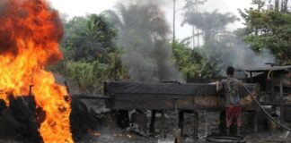 Troops and Tantita operatives arrest 2 suspected oil bunkerers, recover AGO in Delta