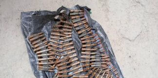 Troops recover ammunition during patrol in Borno