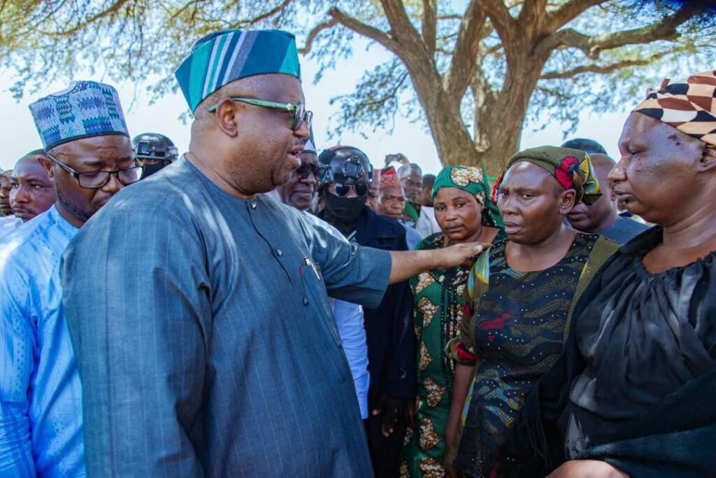 Gov. Mutfwang Visits Attacked Plateau Communities, Bans Night Mining and Grazing
