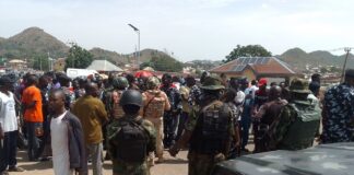 Security Agencies Conduct Show of Force, Secure Jumat Prayers in Jos-Bukuru