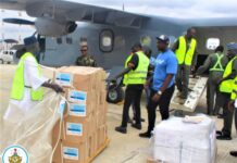 NAF Airlifts Sensitive Electoral Materials for Ekiti Governorship Poll, Nationwide By-Elections