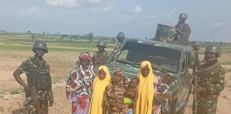 Troops Rescue Six Kidnap Victims Abandoned by Terrorists in Katsina