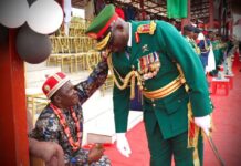 COAS Bags Traditional Title in Ebonyi, Pledges Stronger Civil-Military Cooperation