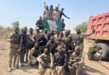 Troops arrest suspected foreign spy during exploitation operation in Borno