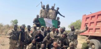 Troops arrest suspected foreign spy during exploitation operation in Borno