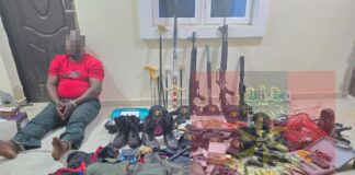 Operation UDO KA Busts Suspected Arms Syndicate, Recovers Cache of Weapons in Major South-East Security Breakthrough