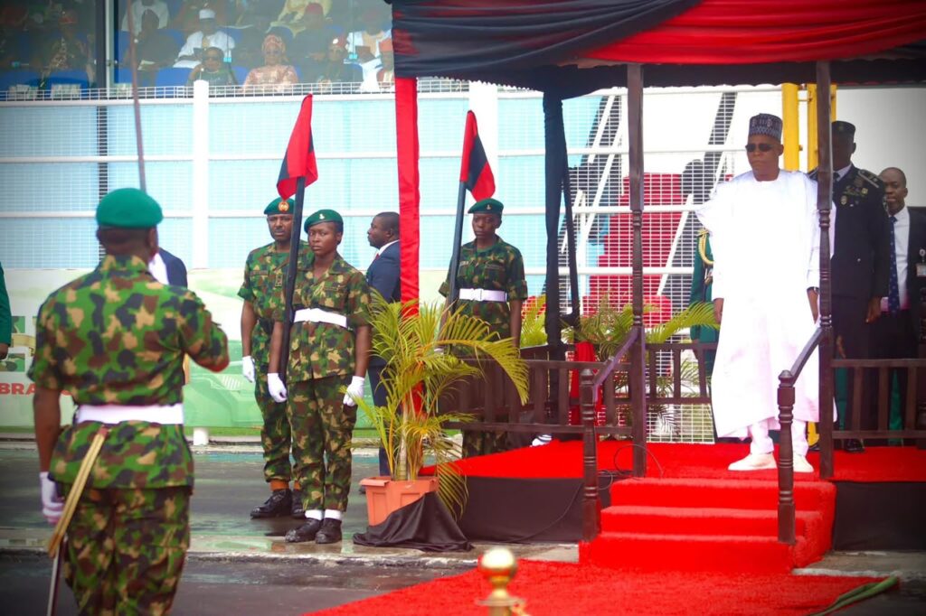 Tinubu Reaffirms Commitment to Technology-Driven Security Operations at Army Day Grand Finale