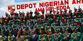 Ebonyi Governor Hails Maiden Passing-Out Parade at New Army Depot, Pledges Continued Support to Nigerian Army