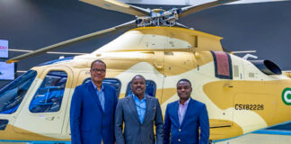 NAF Boosts Counter-Terrorism Air Power with Acceptance of Three New AW109 Trekker Helicopters