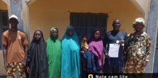 Troops Rescue Nine More Abductees in Gwoza, Total Rescued Through East Corridor Rises to 104