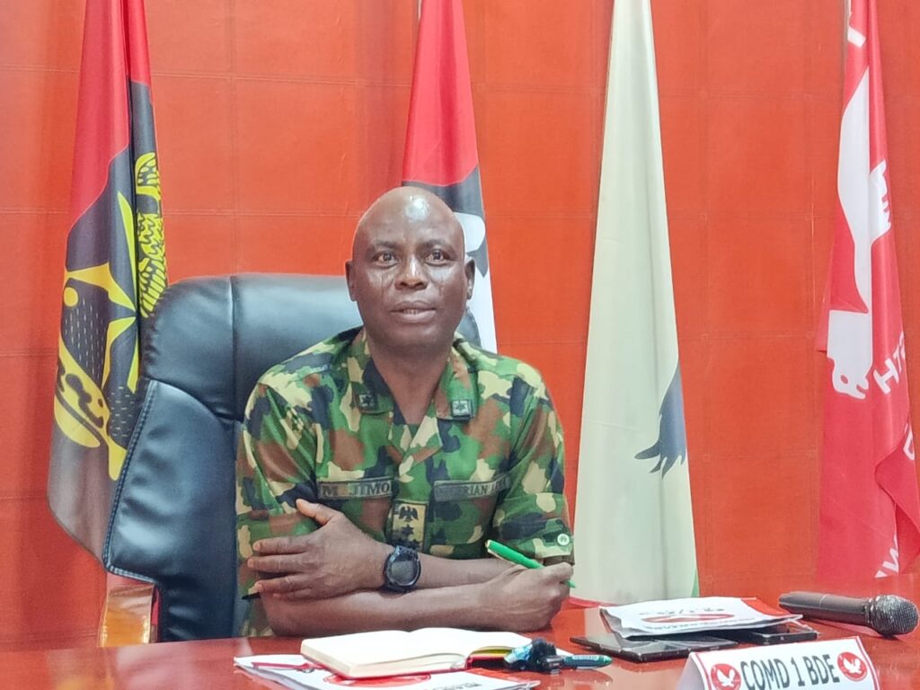 1 Brigade strengthens civil-military ties, inter-agency collaboration to sustain gains against banditry in Zamfara