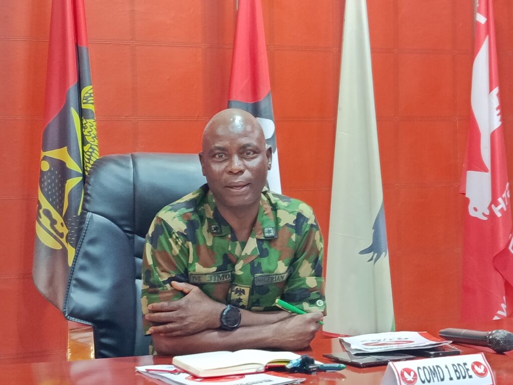 1 Brigade dismantles terrorist camps, seizes heavy weapons in sustained Zamfara offensive