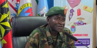 Theatre Commander Traces Terrorists’ Weapons to Post-Libya Arms Proliferation, Says Nigeria Strengthens Border Security