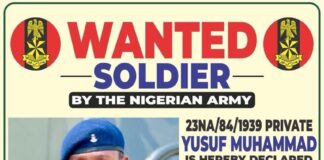 Troops arrest wanted soldier accused of supplying military accoutrements to terrorists