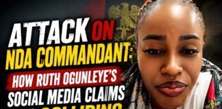 Attack on NDA Commandant: How Ruth Ogunleye’s Social Media Claims Are Colliding With th