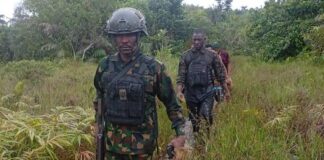 Suspects Lead Troops to Shallow Grave of Community Chief in Imo Forest