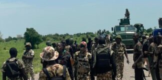 Troops arrest two suspected terrorist logistics suppliers, seize motorcycle spare parts in Borno