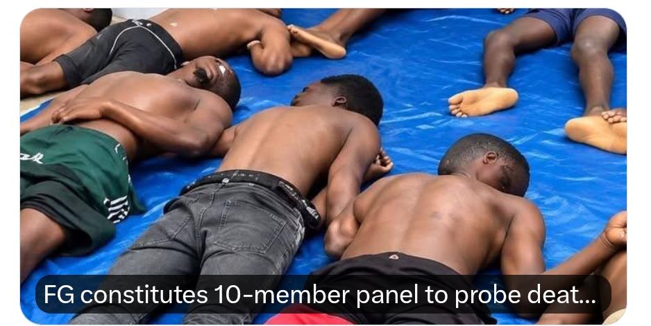 FG constitutes 10-member panel to probe deaths of 37 in NSCDC custody, suspends 20 officers