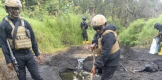 Nigerian Navy Uncovers 85,000 Litres of Suspected Stolen Crude Oil in Rivers
