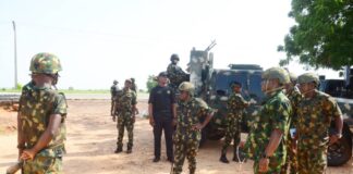 GOC 8 Division Inspects Front-Line Bases in Zamfara, Tasks Troops to Sustain Offensive